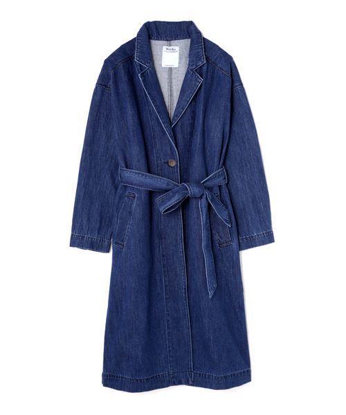 FREE'S MART(フリーズマート)の「デニムガウンコート(その他アウター・レディース・ブルー系その他/ダークネイビー・FREE)」の15枚目の写真