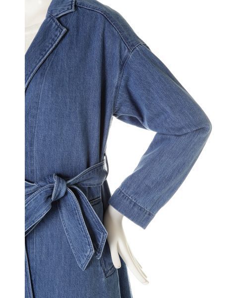 FREE'S MART(フリーズマート)の「デニムガウンコート(その他アウター・レディース・ブルー系その他/ダークネイビー・FREE)」の22枚目の写真