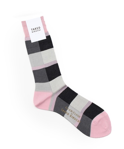 Takeo Kikuchi タケオキクチ の Glenclydeチェックソックス ソックス 靴下 Wear