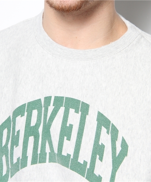 CIAOPANIC（チャオパニック）の「【Ciaopanic】　VINTAGE風リバースウイーブスウェット（スウェット・メンズ・アイボリー/チャコールグレー・MEDIUM/LARGE）」の5枚目の写真