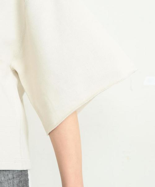 BEAUTY&YOUTH UNITED ARROWS（ビューティーアンドユースユナイテッドアローズ）の「BY∴ ヘビーコットン6分袖スウェット（スウェット・レディース・オフホワイト/オリーブ/ネイビー・FREE）」の20枚目の写真
