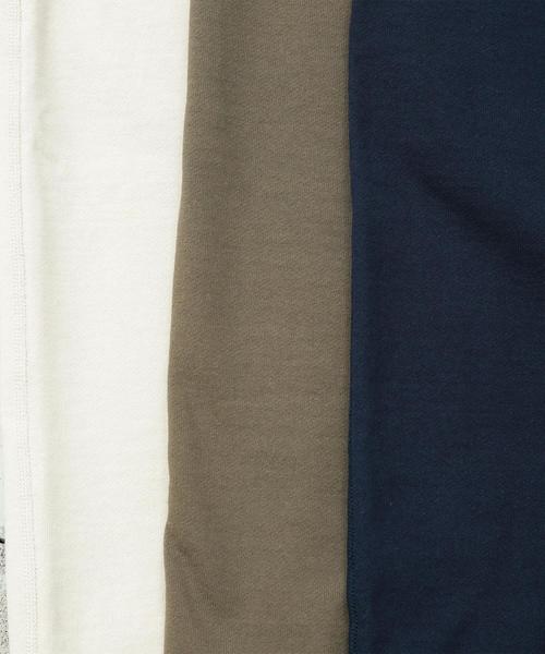 BEAUTY&YOUTH UNITED ARROWS（ビューティーアンドユースユナイテッドアローズ）の「BY∴ ヘビーコットン6分袖スウェット（スウェット・レディース・オフホワイト/オリーブ/ネイビー・FREE）」の22枚目の写真