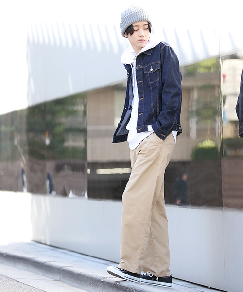 WEGO(ウィゴー)の「WEGO/ストレッチデニムジャケット(デニムジャケット・メンズ・インディゴブルー/ライトインディゴブルー/ダークインディゴブルー・SMALL/MEDIUM/LARGE/X-LARGE)」の15枚目の写真