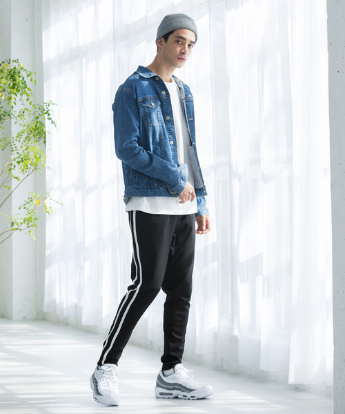 WEGO(ウィゴー)の「WEGO/ストレッチデニムジャケット(デニムジャケット・メンズ・インディゴブルー/ライトインディゴブルー/ダークインディゴブルー・SMALL/MEDIUM/LARGE/X-LARGE)」の21枚目の写真