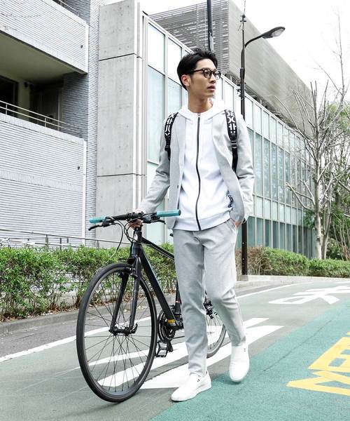HUGO（ヒューゴ）の「エクストラスリムフィット ジャージー パンツ（その他パンツ・メンズ・ブラック/ライトグレー・44/46/48/50/52）」の21枚目の写真