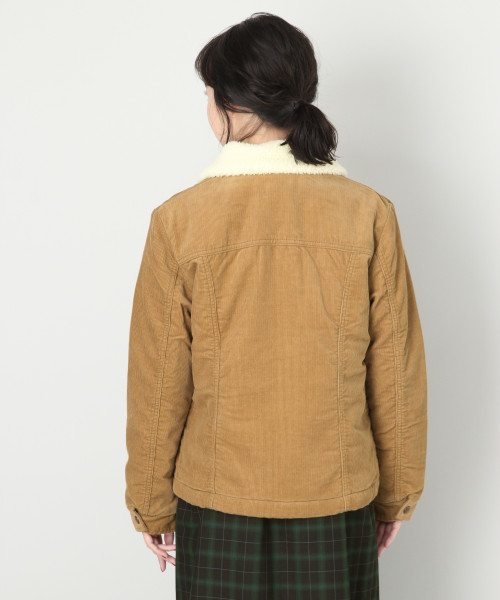 LOWRYS FARM(ローリーズファーム)の「Wranglerボアジャケット 798870(ブルゾン・レディース・ベージュ/ブラウン・SMALL/MEDIUM)」の15枚目の写真