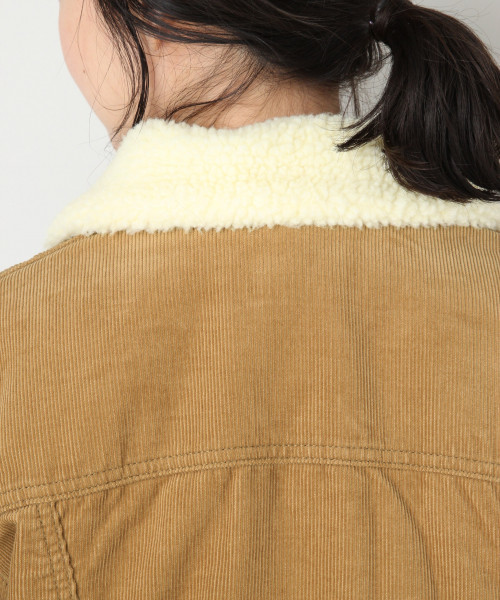 LOWRYS FARM(ローリーズファーム)の「Wranglerボアジャケット 798870(ブルゾン・レディース・ベージュ/ブラウン・SMALL/MEDIUM)」の14枚目の写真