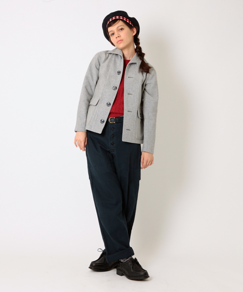BEAMS BOY(ビームスボーイ)の「BEAMS BOY / スラブMIX 1/4(ソックス/靴下・レディース・ワイン/イエロー/ネイビー・ONE SIZE)」の7枚目の写真