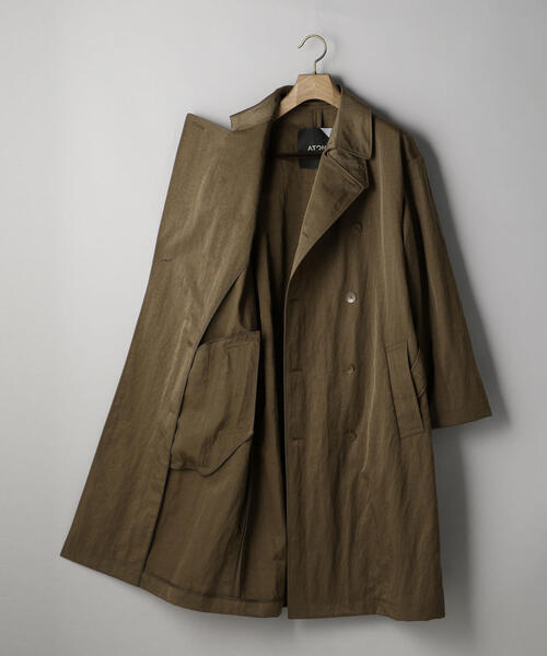 ATON エイトン トレンチコート ATON（エイトン）の「＜ATON（エイトン）＞ NY TRENCH COAT（トレンチ