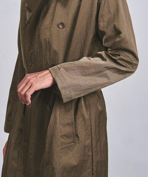 ATON（エイトン）の「＜ATON（エイトン）＞ NY TRENCH COAT（トレンチ
