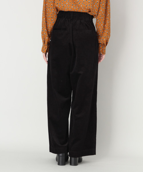 LOWRYS FARM（ローリーズファーム）の「コーデュロイワイドパンツ　808317（その他パンツ・レディース・ブラック/ベージュ/グリーン/アイボリー/グレー・MEDIUM/LARGE）」の12枚目の写真