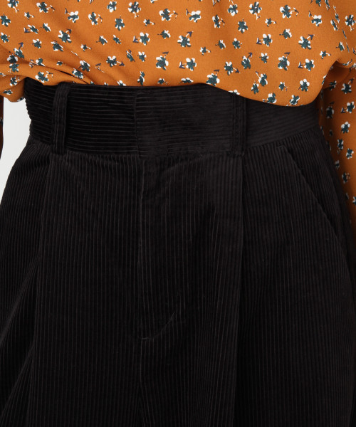 LOWRYS FARM（ローリーズファーム）の「コーデュロイワイドパンツ　808317（その他パンツ・レディース・ブラック/ベージュ/グリーン/アイボリー/グレー・MEDIUM/LARGE）」の13枚目の写真