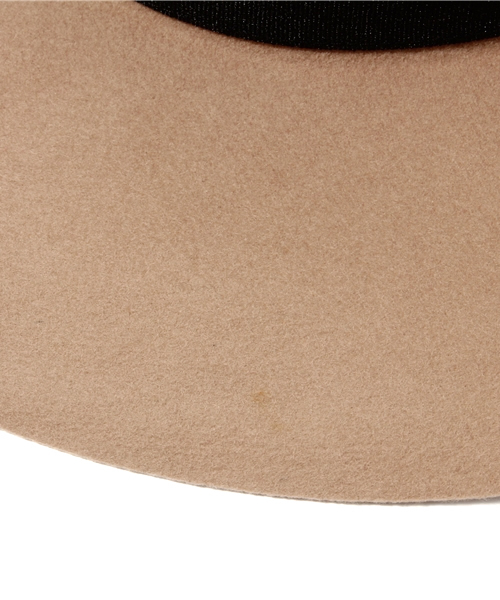 MURUA（ムルーア）の「ワイドブリムHAT（ハット・レディース・ブラック/グレー/ベージュ・FREE）」の7枚目の写真