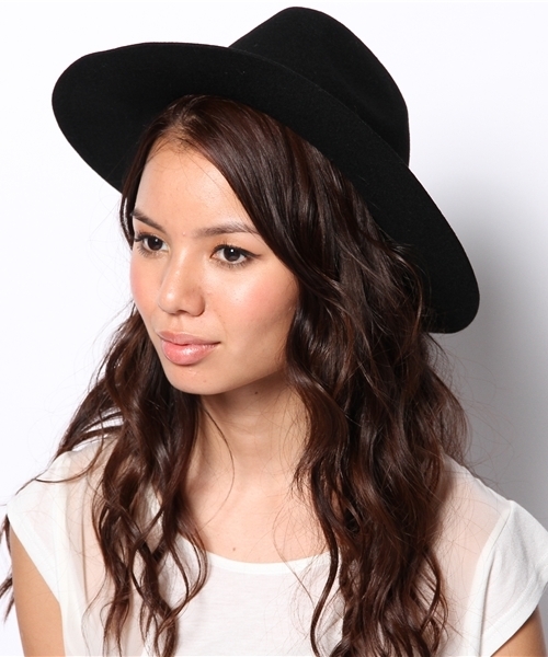 MURUA（ムルーア）の「ワイドブリムHAT（ハット・レディース・ブラック/グレー/ベージュ・FREE）」の9枚目の写真