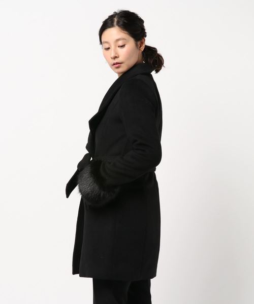rienda（リエンダ）の「ビッグカラーフォーファースリーブウール