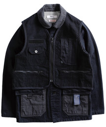 FDMTL | FDMTL/ファンダメンタル 3 WAY VEST COVERALL / 3WAYベストカバーオール / FA19/JK39(カバーオール)