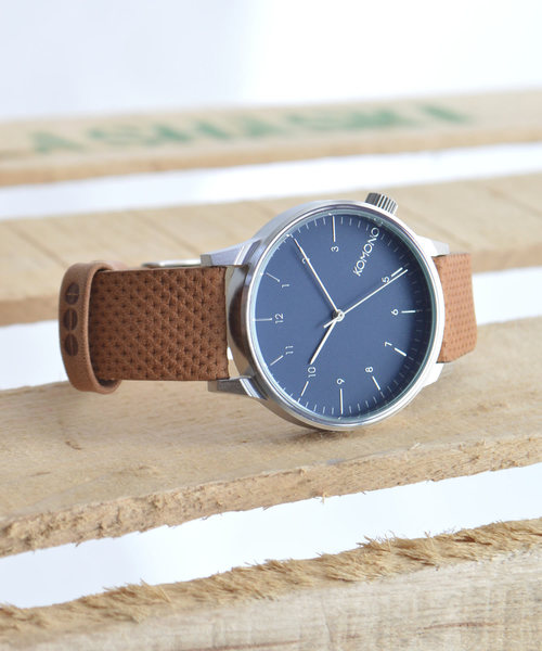KOMONO.（コモノ）の「KOMONO/コモノ WINSTON ウィンストン（アナログ腕時計・メンズ・ブラウン/タン・FREE）」の9枚目の写真