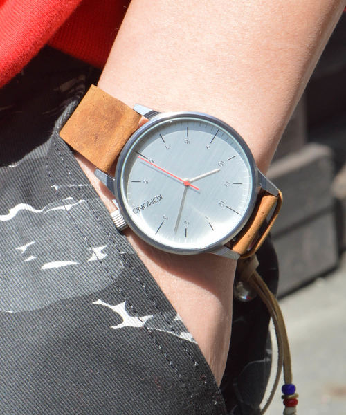 KOMONO.（コモノ）の「KOMONO/コモノ WINSTON ウィンストン（アナログ腕時計・メンズ・ブラウン/タン・FREE）」の10枚目の写真