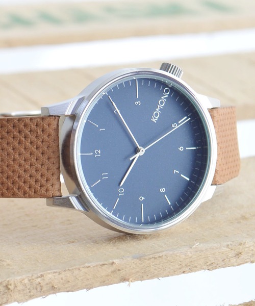 KOMONO.（コモノ）の「KOMONO/コモノ WINSTON ウィンストン（アナログ腕時計・メンズ・ブラウン/タン・FREE）」の18枚目の写真