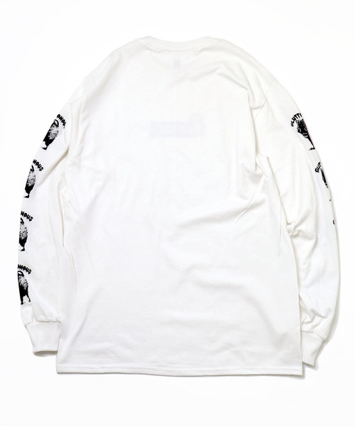 GLUTTONOUS(グルトン)の「【GLUTTONOUS/ グルトン】 袖プリント ビッグシルエット ロンT(mononoke)(Tシャツ/カットソー・メンズ・ホワイト/ホワイト系その他/ブラック/イエロー/ベージュ・M/L/XL/XXL)」の17枚目の写真
