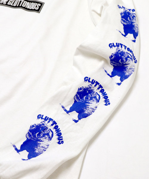 GLUTTONOUS(グルトン)の「【GLUTTONOUS/ グルトン】 袖プリント ビッグシルエット ロンT(mononoke)(Tシャツ/カットソー・メンズ・ホワイト/ホワイト系その他/ブラック/イエロー/ベージュ・M/L/XL/XXL)」の21枚目の写真