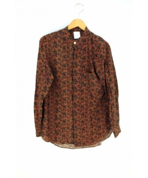 ブランド古着】LOGAN FLORAL PRINT NO-COLLAR SHIRTS シャツ（シャツ 