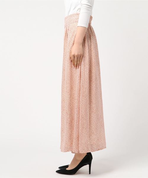 LUGG NAGG(ラグナグ)の「【Jewelobe/ ジュエローブ】花柄シフォンパンツ(その他パンツ・レディース・ブラック/ブラウン/オフホワイト・FREE)」の7枚目の写真