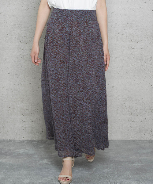 LUGG NAGG(ラグナグ)の「【Jewelobe/ ジュエローブ】花柄シフォンパンツ(その他パンツ・レディース・ブラック/ブラウン/オフホワイト・FREE)」の3枚目の写真