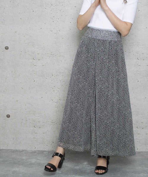 LUGG NAGG(ラグナグ)の「【Jewelobe/ ジュエローブ】花柄シフォンパンツ(その他パンツ・レディース・ブラック/ブラウン/オフホワイト・FREE)」の11枚目の写真