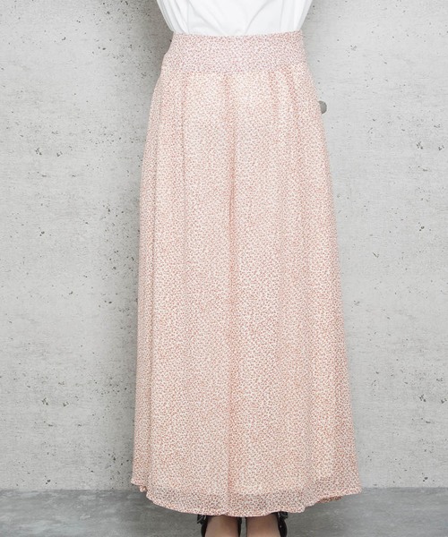 LUGG NAGG(ラグナグ)の「【Jewelobe/ ジュエローブ】花柄シフォンパンツ(その他パンツ・レディース・ブラック/ブラウン/オフホワイト・FREE)」の6枚目の写真