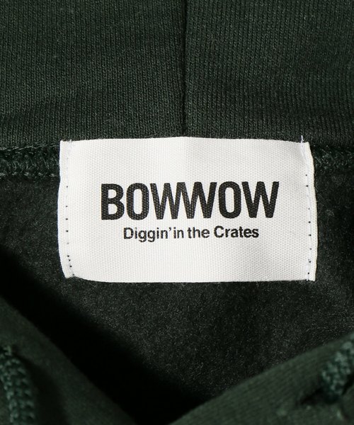 BOW WOW(バウワウ)の「BOWWOW RENEE SWEAT HOODIE*(パーカー・メンズ・ブラック/ホワイト/レッド/グリーン・SMALL/MEDIUM/LARGE)」の9枚目の写真