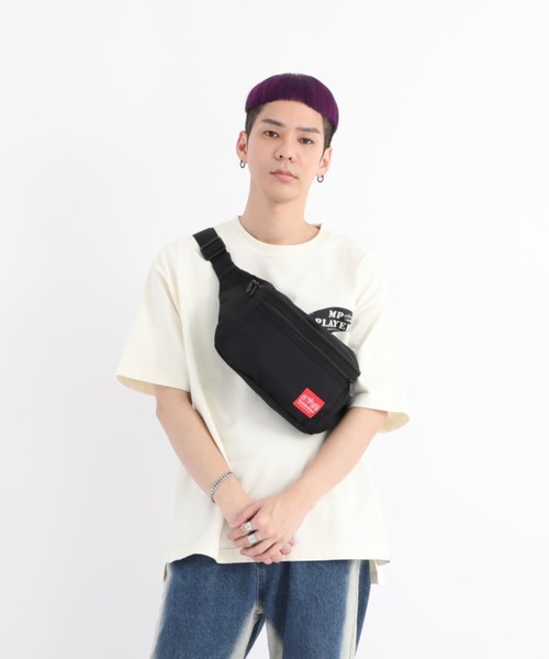 Manhattan Portage（マンハッタンポーテージ）の「Alleycat Waist Bag Large（ボディバッグ/ウエストポーチ・メンズ・ブラック・SMALL）」の20枚目の写真