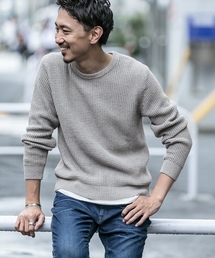 URBAN RESEARCH ROSSO MEN�i�A�[�o�����T�[�`���b�\�����j�̌Ò��u�����j�b�g�i�j�b�g/�Z�[�^�[�j�v