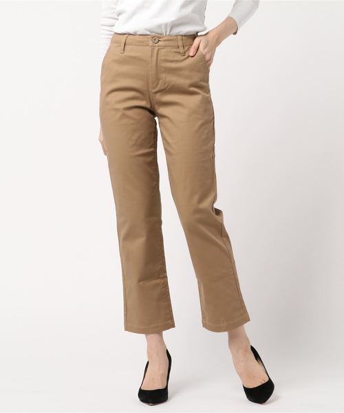 BRIXTON(ブリクストン)の「【BRIXTON】VICTORY CHINO PANT(チノパンツ・レディース・ブラック/カーキ・24/25/26)」の2枚目の写真