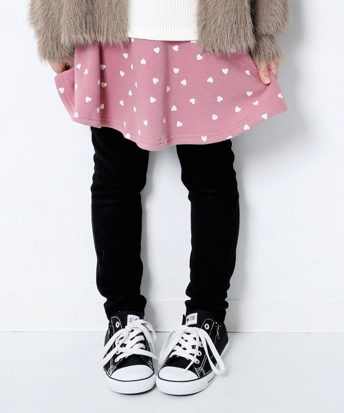 devirock（デビロック）の「プリント裏シャギースカッツ（スカート・キッズ・グレー系その他3/ブラウン系その他/ブラウン系その他2/ラベンダー/スモークピンク/ブルー系その他4/ベージュ/カモフラージュ/ブラック系その他/ヘザーチャコール/ブルー系その他/ブラック系その他2/グレー系その他2/グレー系その他/ブラック系その他4/ブラック系その他3・160cm/80ｃｍ/90cm/95cm/110cm/100cm/120cm/130cm/140cm/150cm）」の15枚目の写真