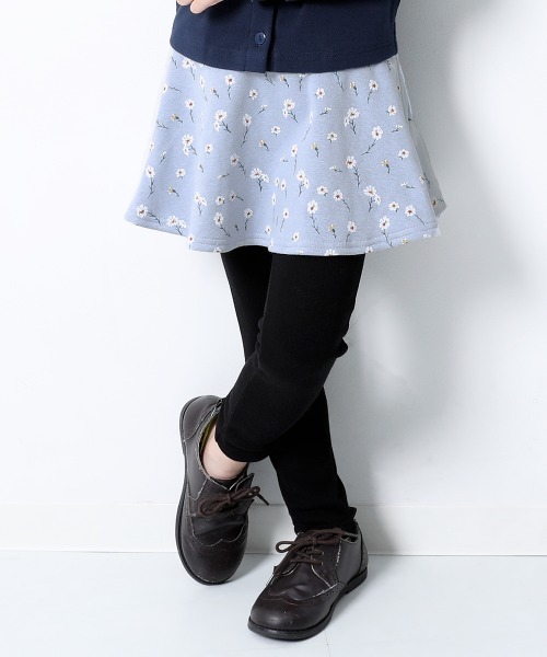 devirock（デビロック）の「プリント裏シャギースカッツ（スカート・キッズ・グレー系その他3/ブラウン系その他/ブラウン系その他2/ラベンダー/スモークピンク/ブルー系その他4/ベージュ/カモフラージュ/ブラック系その他/ヘザーチャコール/ブルー系その他/ブラック系その他2/グレー系その他2/グレー系その他/ブラック系その他4/ブラック系その他3・160cm/80ｃｍ/90cm/95cm/110cm/100cm/120cm/130cm/140cm/150cm）」の13枚目の写真