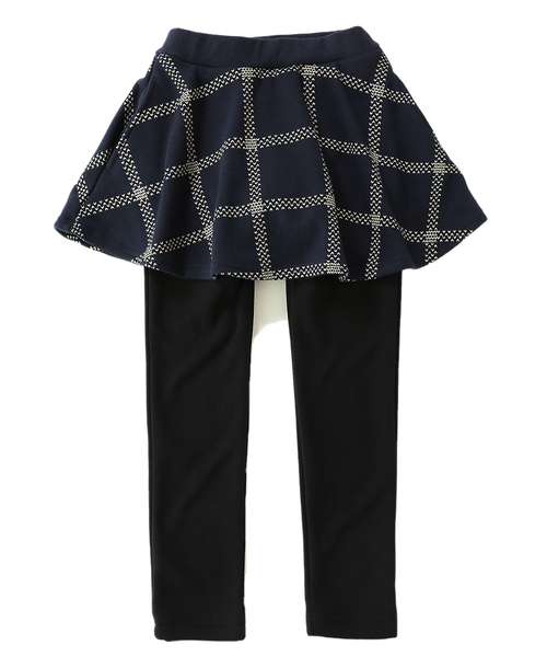 devirock（デビロック）の「プリント裏シャギースカッツ（スカート・キッズ・グレー系その他3/ブラウン系その他/ブラウン系その他2/ラベンダー/スモークピンク/ブルー系その他4/ベージュ/カモフラージュ/ブラック系その他/ヘザーチャコール/ブルー系その他/ブラック系その他2/グレー系その他2/グレー系その他/ブラック系その他4/ブラック系その他3・160cm/80ｃｍ/90cm/95cm/110cm/100cm/120cm/130cm/140cm/150cm）」の17枚目の写真