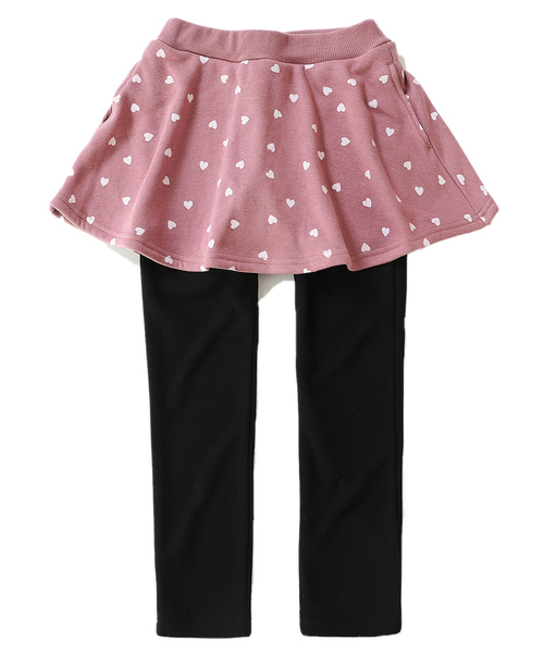 devirock（デビロック）の「プリント裏シャギースカッツ（スカート・キッズ・グレー系その他3/ブラウン系その他/ブラウン系その他2/ラベンダー/スモークピンク/ブルー系その他4/ベージュ/カモフラージュ/ブラック系その他/ヘザーチャコール/ブルー系その他/ブラック系その他2/グレー系その他2/グレー系その他/ブラック系その他4/ブラック系その他3・160cm/80ｃｍ/90cm/95cm/110cm/100cm/120cm/130cm/140cm/150cm）」の21枚目の写真