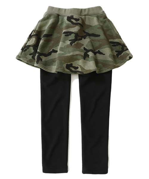 devirock（デビロック）の「プリント裏シャギースカッツ（スカート・キッズ・グレー系その他3/ブラウン系その他/ブラウン系その他2/ラベンダー/スモークピンク/ブルー系その他4/ベージュ/カモフラージュ/ブラック系その他/ヘザーチャコール/ブルー系その他/ブラック系その他2/グレー系その他2/グレー系その他/ブラック系その他4/ブラック系その他3・160cm/80ｃｍ/90cm/95cm/110cm/100cm/120cm/130cm/140cm/150cm）」の22枚目の写真