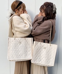 apres jour | 【2周年記念アイテム】ハートキルティングバッグ【ZOZOTOWN限定アイテム】(トートバッグ)