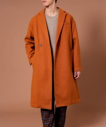 メンズのチェスターコート オレンジ 橙色系 ファッション通販 Zozotown