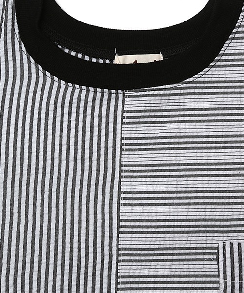 ワンピース ワンピース ドレスストライプサッカーワンピース ワンピース チチカカ チチカカ のファッション