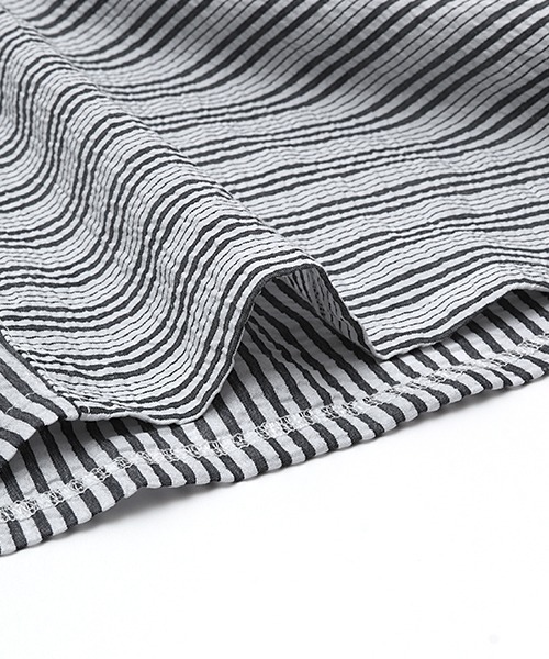 ワンピース ワンピース ドレスストライプサッカーワンピース ワンピース チチカカ チチカカ のファッション