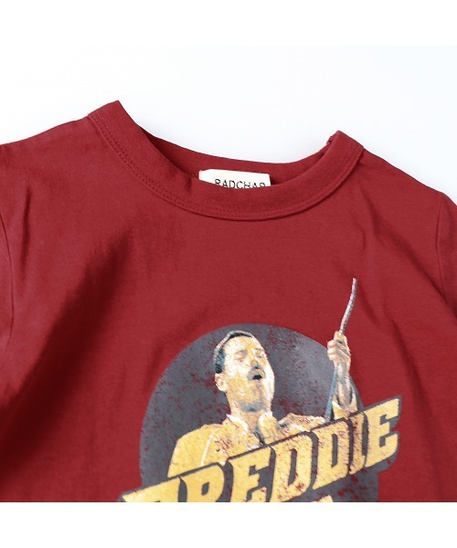 RADCHAP（ラッドチャップ）の「【QUEEN/クイーン】コラボフレディ半袖Tシャツ（Tシャツ/カットソー・キッズ・レッド/ブラック・150cm/90cm/130cm/140cm/100cm/110cm/120cm）」の8枚目の写真