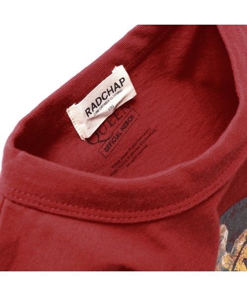 RADCHAP（ラッドチャップ）の「【QUEEN/クイーン】コラボフレディ半袖Tシャツ（Tシャツ/カットソー・キッズ・レッド/ブラック・150cm/90cm/130cm/140cm/100cm/110cm/120cm）」の9枚目の写真