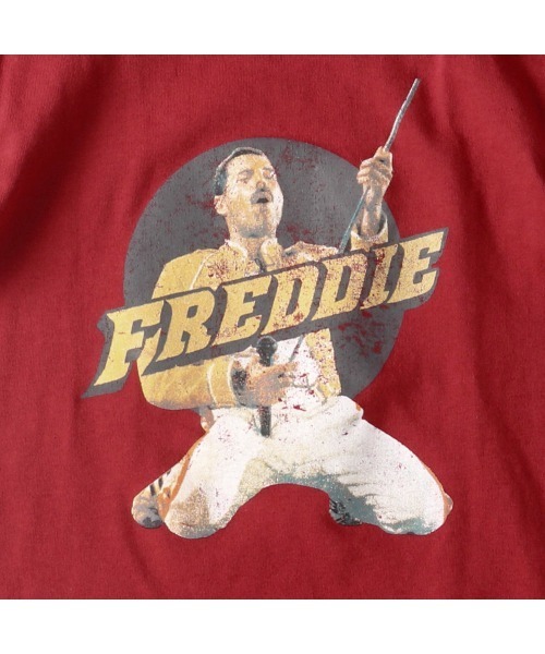 RADCHAP（ラッドチャップ）の「【QUEEN/クイーン】コラボフレディ半袖Tシャツ（Tシャツ/カットソー・キッズ・レッド/ブラック・150cm/90cm/130cm/140cm/100cm/110cm/120cm）」の10枚目の写真