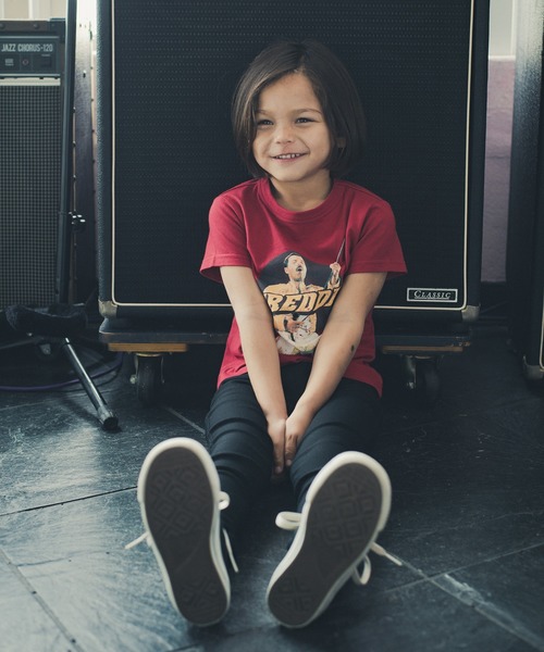 RADCHAP（ラッドチャップ）の「【QUEEN/クイーン】コラボフレディ半袖Tシャツ（Tシャツ/カットソー・キッズ・レッド/ブラック・150cm/90cm/130cm/140cm/100cm/110cm/120cm）」の14枚目の写真