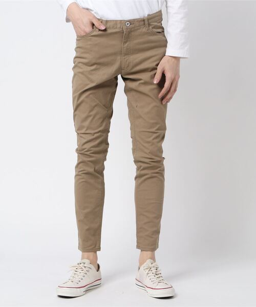 Blue Standard (ブルースタンダード)の「【BLUE STANDARD】ベーシックスキニー テーパード パンツ(その他パンツ・メンズ・ブラック/ベージュ/ネイビー/カーキ/ブルー系その他・SMALL/MEDIUM/LARGE/X-LARGE)」の3枚目の写真