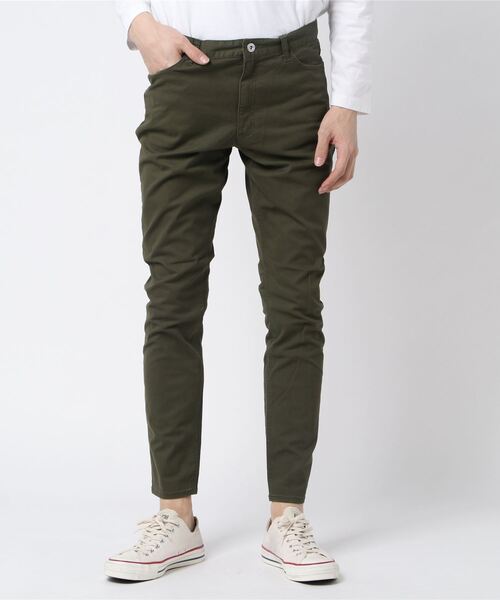 Blue Standard (ブルースタンダード)の「【BLUE STANDARD】ベーシックスキニー テーパード パンツ(その他パンツ・メンズ・ブラック/ベージュ/ネイビー/カーキ/ブルー系その他・SMALL/MEDIUM/LARGE/X-LARGE)」の4枚目の写真