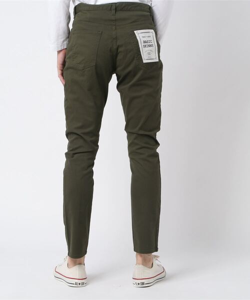Blue Standard (ブルースタンダード)の「【BLUE STANDARD】ベーシックスキニー テーパード パンツ(その他パンツ・メンズ・ブラック/ベージュ/ネイビー/カーキ/ブルー系その他・SMALL/MEDIUM/LARGE/X-LARGE)」の6枚目の写真